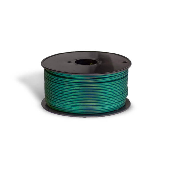 Bulk Christmas Light Wire Spools SPT1 and SPT 2 Color Green